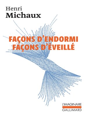 cover image of Façons d'endormi Façons d'éveillé